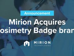 Charterhouse portfolio company Mirion Technologies, Inc. announces its acquisition of Dosimetry Badge brand. Module Image